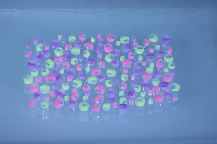 Cross sections of bending actuators